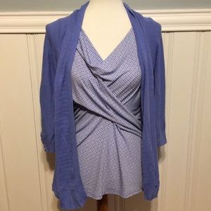 NY&CO Two piece top and sweater set